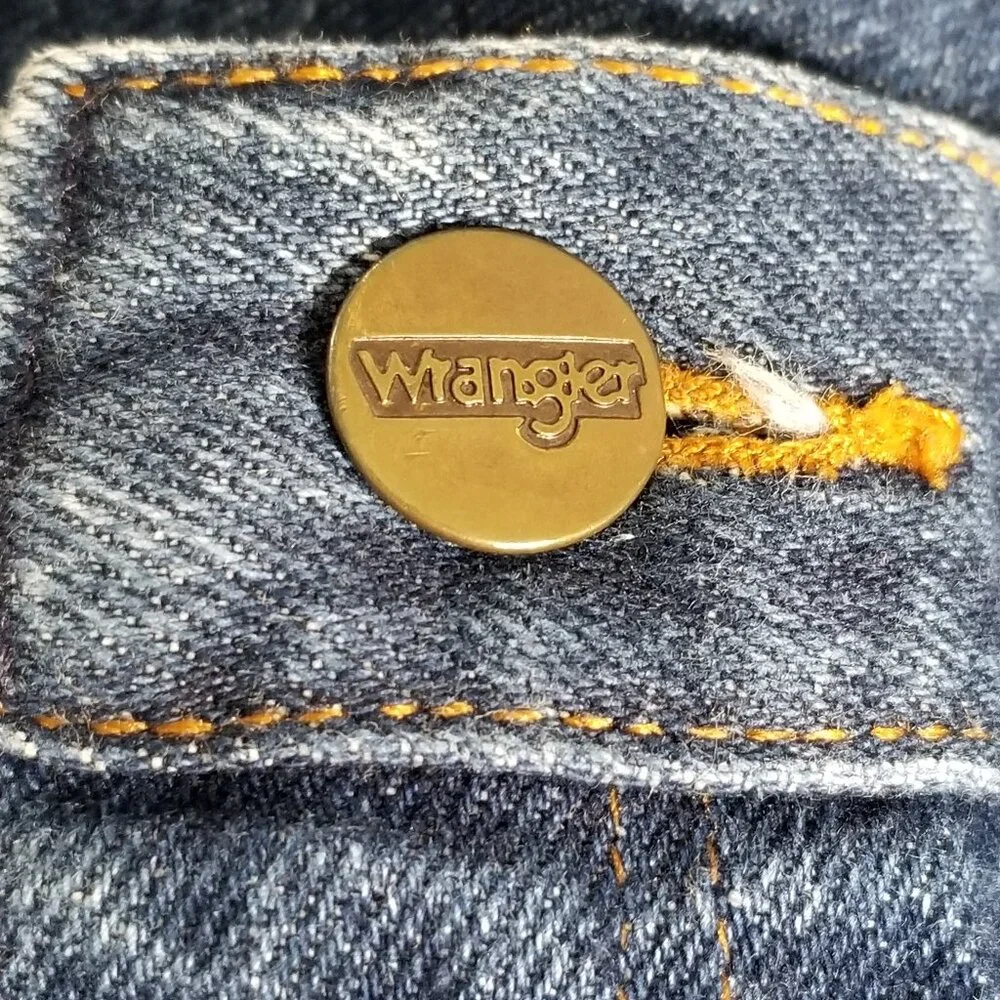 RARE Wrangler Cowboy Dress Jeans 36x30 Mens 80s Vintage